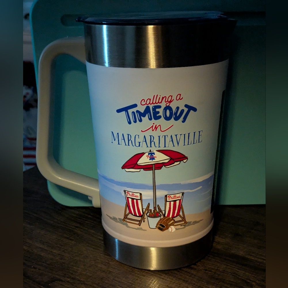 Philadelphia Phillies Margaritaville Stainless Steel Pitcher - Picture 3 of 5